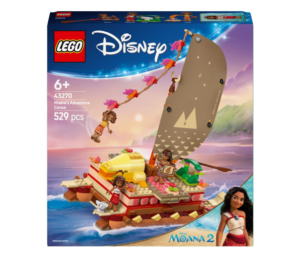 LEGO Disney Princess 43270 Kajakowa przygoda Vaiany - 1298081 - zdjęcie